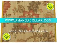 Wholesale Panda Brand printed bamboo dining table placemats