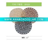 Wholesale 2010 newest bamboo plate mat