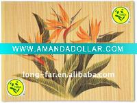 Wholesale Panda Brand printing bamboo place mat