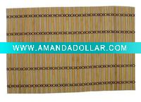 Wholesale fashion classics bamboo plate mat