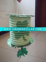 Green Four Leaf Clover Lantern