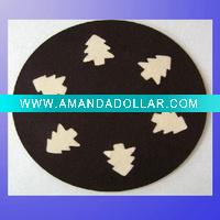Beautiful Round felt table mat