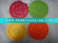 Wholesale felt coaster placemat