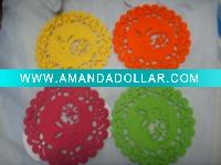 Wholesale felt animal coaster placemat