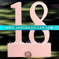 Wholesale Number Cards thanksgiving table cards