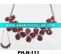 pretty necklace jewelry/2011 new fashion necklace/cool necklace ( PH.N-111)