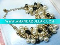 Wholesale rhinestone necklace costume jewelry(CSJ033)