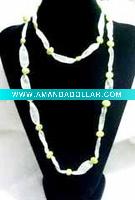 fashion long pearl necklace costume jewelry