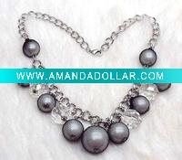 latest pearl necklace costume jewelry
