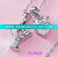 Wholesale charm necklace ,costume jewelry