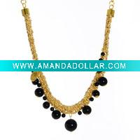 Wholesale Fashion alloy pendant chain necklace jewelry