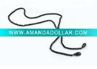 Wholesale costume jewelry glass beads handmade fashion necklace