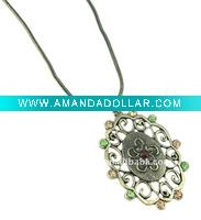 Wholesale costume jewelry pendant necklace