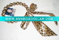 Wholesale cotume jewelry fabric beaded scarf necklace