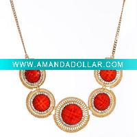 Fashion alloy pendant chain necklace jewelry