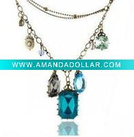 Ms. vintage crystal necklace pure Baroque Baroque