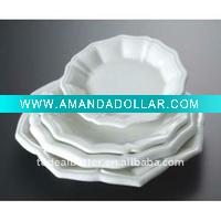 Ceramic dinner plates