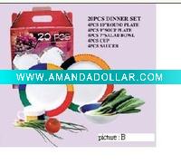 melamine dinner sets