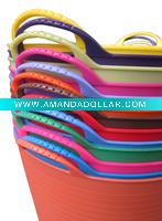 Wholesale flexible tubtrugs,Multi-function plastic buckets