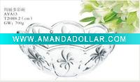 glass salad bowl kitchenware dinnerware