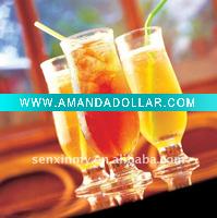 Wholesale best selling high quality clear fruit juice glass