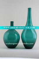 Colored Glass Vase