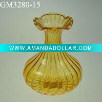 colorful glass vases
