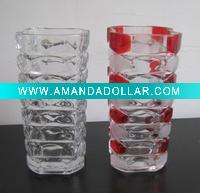 Colored Crystal Vase