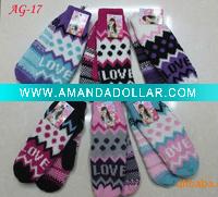 Wholesale knitted gloves,magic knitted glove,acrylic mitten