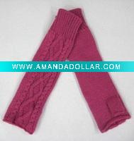 Wholesale fashion knitted gloves mitten