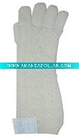 Wholesale women fashion jacquard long gloves & mittens