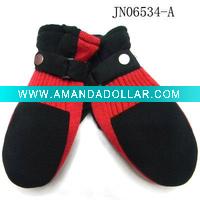 Winter Fitness Mittens Knitted Cotton Gloves
