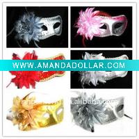 Wholesale fashion final flower Venice girl plastic masquerade mask