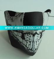 printed halloween masquerade mask
