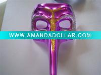 Wholesale bird head party halloween masks,masquerade masks