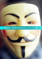 Wholesale Party mask matte v for mask