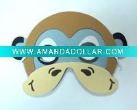 Wholesale Monkey Animal Foam Kid Mask Party Costume Fancy Dress