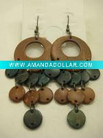 Wholesale 2011 NEWEST HOTSALE WOOD EARRING JEWELRY