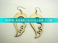 Wholesale fashion wooden earring Jewelry