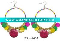 Wholesale fashion hoop beaded jewelry