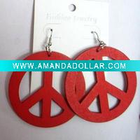 Wholesale Fashion wooden earrings,Jewelry