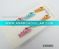 Wholesale Lovely wood charm earring