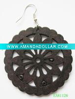 Wholesale Wooden Fashion Earring