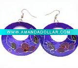 Wholesale 2011 newest fashion wood earring