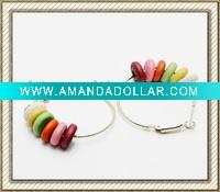 Wholesale Wood Hoop Earring