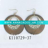 Wholesale 2012 Wooden earrings