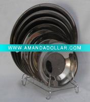 stainless steel dish plate