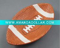 Wholesale ceramics Rugby shape Snacks dishes ,Rugby nut tray, friut plate,dessert dishes