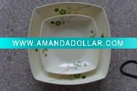 Wholesale square melamine plate