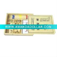 Wholesale 4 In 1 Wooden Chess Game